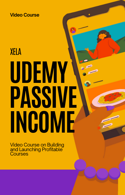 Yellow and Purple Illustrative Social Media Hacks Ebook Cover